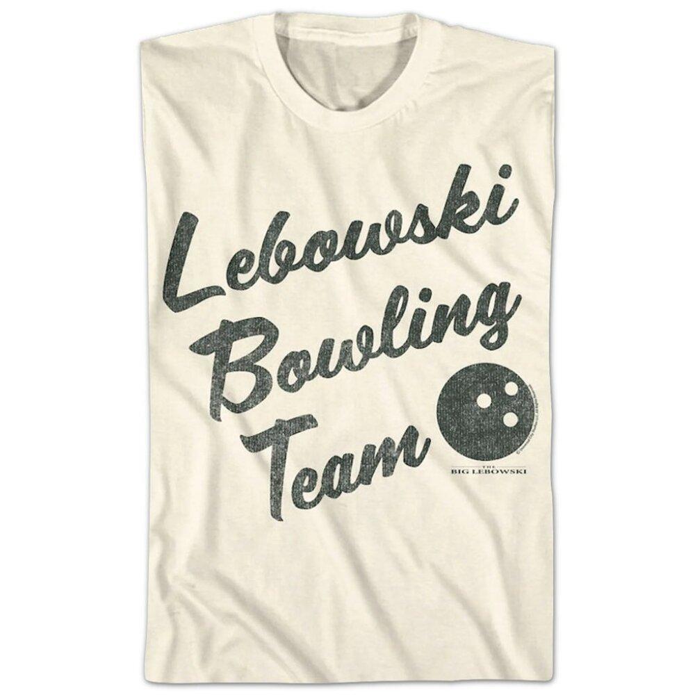 Lebowski Bowling Team The Big Lebowski Retro Movie Unisex T Shirt 73